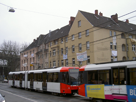 Besetzter "Barmer Block"