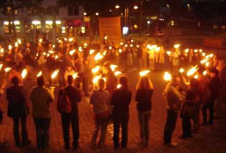 peacezeichen friedenszeichen in k&ouml;ln