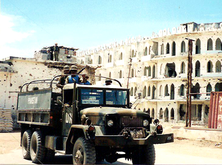 somalia Mogadishu CTSnow UN-truppen