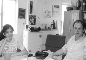 Madlin im Gespräch mit Philip