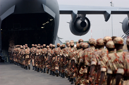 Ruanda Kigali U.S. Air Force