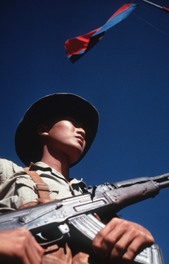 Viet-Cong soldier Viet-Cong Soldat