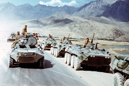 Sowjetunion Panzer Afghanistan Rückzug