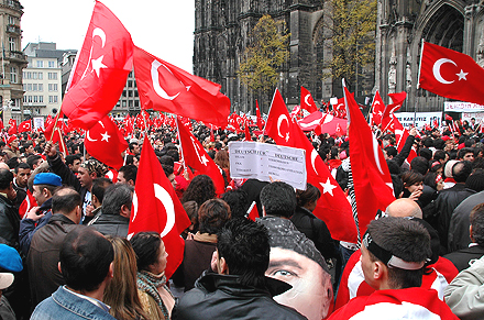 Türkisch nationalistische Demo in Köln Wolfgang Geissler