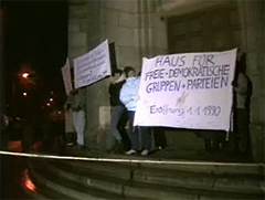 Montagsdemo Leipzig 1990