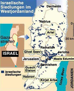 illegale siedlungen im westjordanland