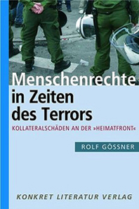 Cover Rolf Gössner Menschenrechte in Zeiten des Terrors