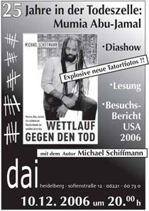 25 Jahre in der Todeszelle Mumia Abu-Jamal