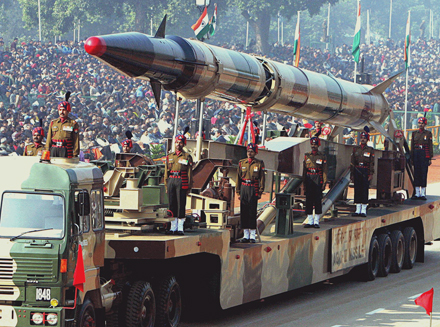 Agni-II missile Republic Day Parade 2004 Foto: Antonio Milena Agencia Brasil