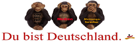 Die drei Affen - Du bist Deutschland