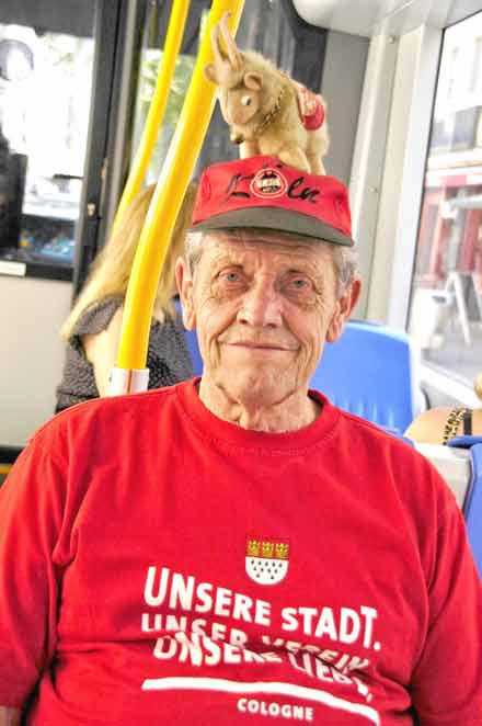 FC Koeln-Fan Foto Hans-Dieter Hey