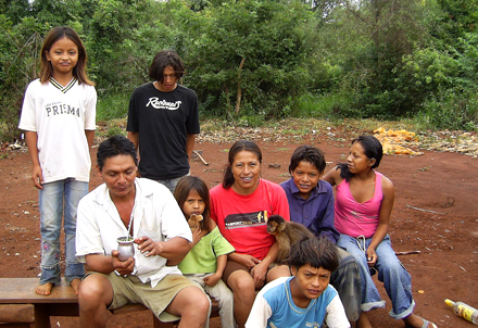 Guarani Familie Foto: Robertobra