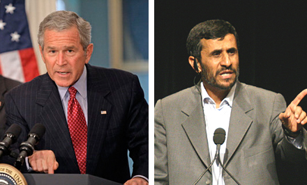 Bush Ahmadinedschad