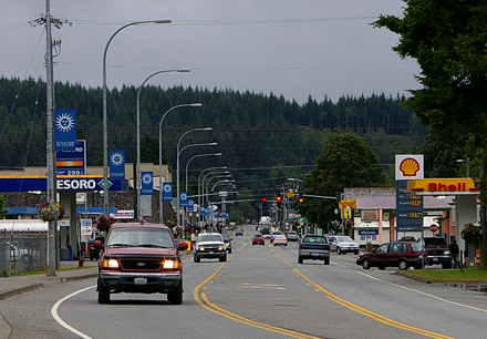 Forks im US-Staat Washington Foto: Konrad Roeder