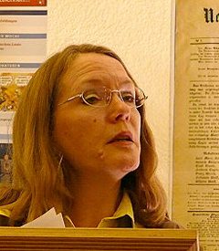 Die Kölner Schriftstellerin Ulla Lessmann