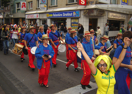 Brasilianische Lebensfreude Karneval Global Köln Foto: Christian Heinrici