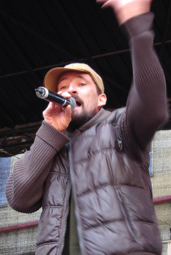 Gentleman auf Konzert gegen rechts am Kölner Gürzenich 20.9. 2008 Foto: Christian Heinrici