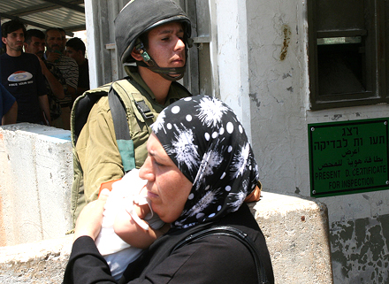 Checkpoint bei Beit Iba Foto: michaelramallah