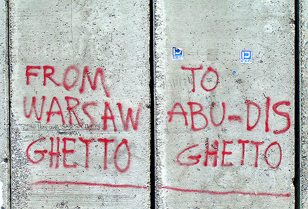 Ghetto Wall around Palestine Foto: Bright Tal