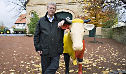 Umwelt- und Kuhfreund Eckard Uhlenberg