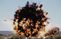 Hellfire Tank-explosion
