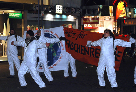 Tag der Menschenrechte in Köln Fotos: Wolfgang Geissler