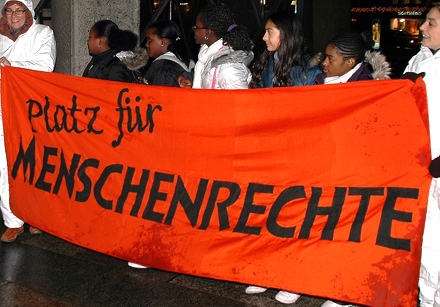 Tag der Menschenrechte in Köln Fotos: Wolfgang Geissler