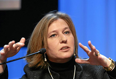 Tzipi Livni in davos Foto: Yoshiko Kusano