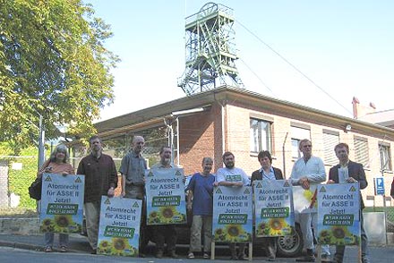 Demo, Protest der Grünen