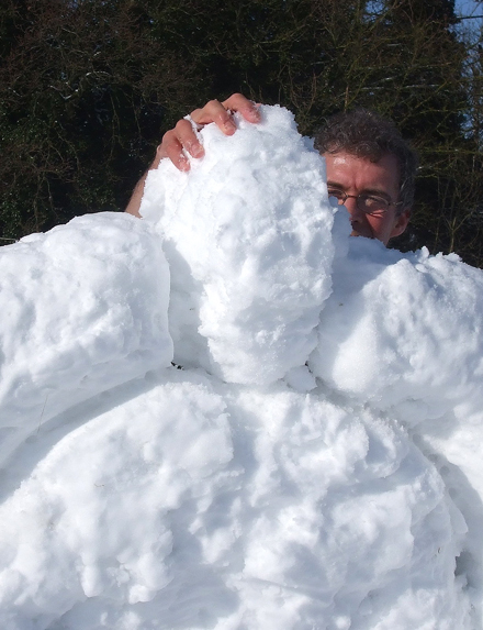 „Schnee“ von Markus Thonett der Künstler