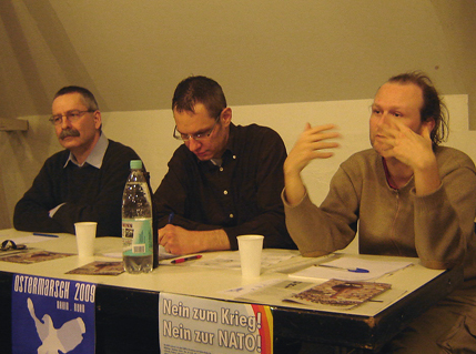 Peter Trinogga Timothi Maywood Hans Lammerant Foto: Christian Heinrici