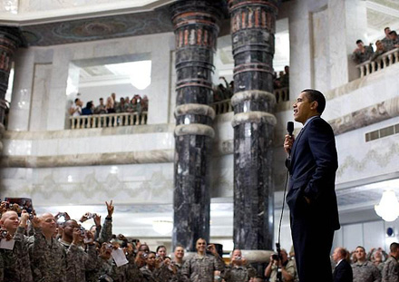 Obama in Bagdad Foto: Pete Souza