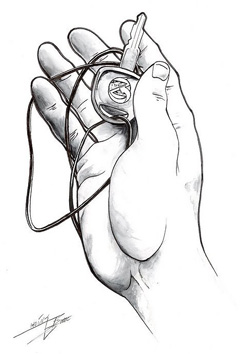 "Navigator", "Schl&uuml;ssel zur Freiheit" Illustration: Bj&ouml;rn &bdquo;The Hoink&rdquo; Zutt 