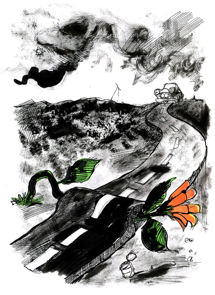 "Artenschutz", Kostas Koufogiorgos „Minima Politika“, © 2008 Horlemann-Verlag Gewalt Minima Politika Kostas Koufougiorgos Horlemann-Verlag Minima Politika Kostas Koufougiorgos Horlemann-Verlag