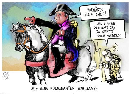 Kostarikatur vom 17.6.09 Wahlkampf