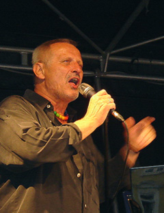 Konstantin Wecker, Kultur des Friedens Konzert in Tübingen Foto: Christian Heinrici