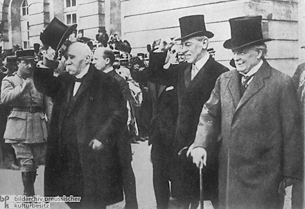 der vertrag von versailles