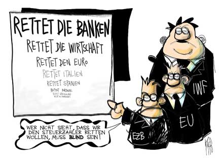 Rettet die Banken