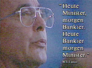 'Heute Minister, morgen Bankier. Heute Bankier, morgen Minister' - Hans Friderichs, ein Portrt