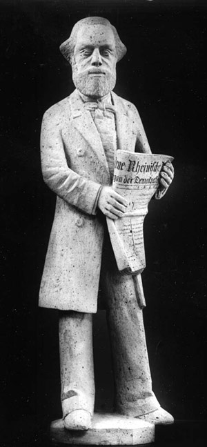 Karl Marx - Darf nicht mehr öffentlich für die NRhZ werben