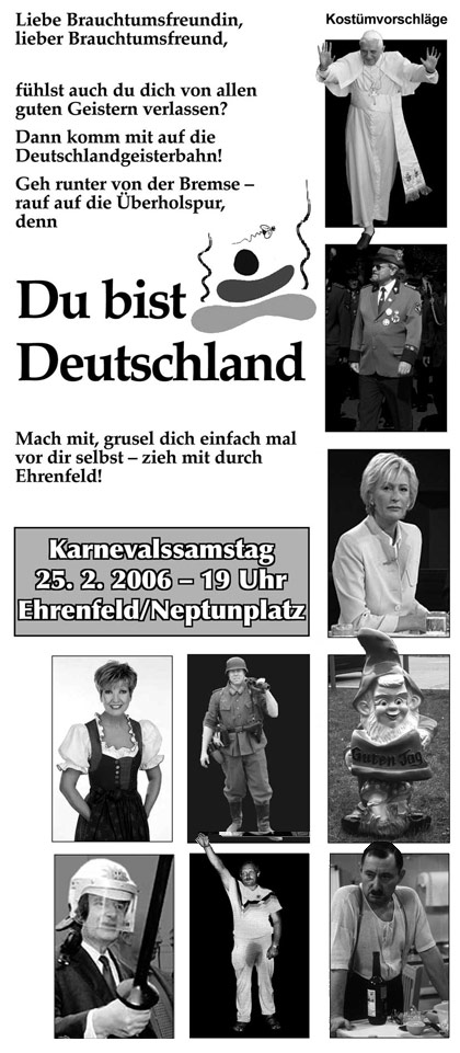 Flyer: Klner Geistserzug 2006