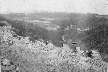 Steinbruch im Oberbergischen