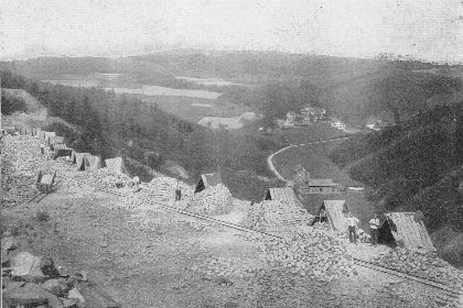 Steinbruch im Oberbergischen