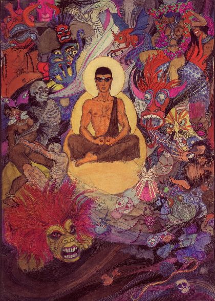 Die Versuchung des Buddha (1.Fassung)