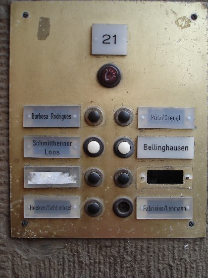 Haustürklingeln Barmer Viertel