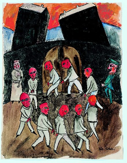Hubert Rüther: 'Gefangene' um 1934/36