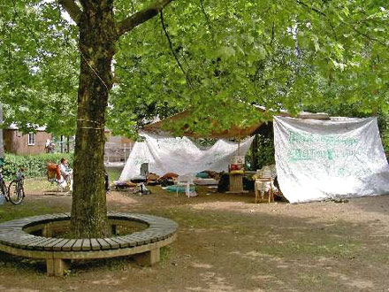 Die Besetzer sind jetzt wieder obdachlos