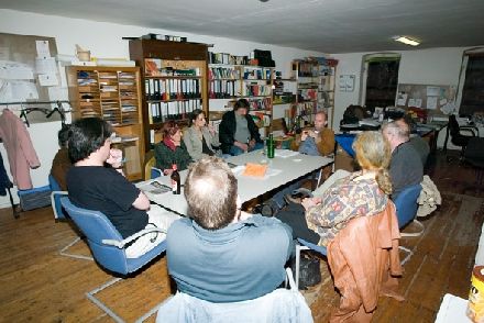 Hubertus Becker zu Besuch beim Klner Appell