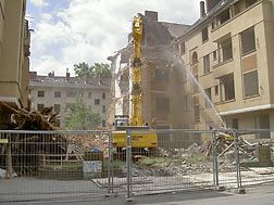 Zerstörung von 260 Wohnungen