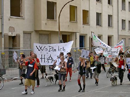 Obdachlos gemachte BesetzerInnen